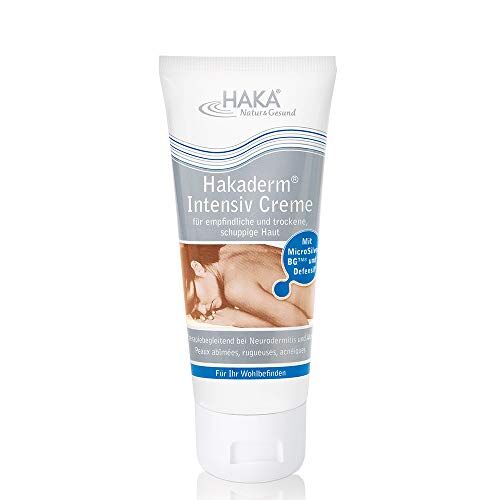 HAKA Hakaderm Intensiv Pflegecreme I 100 ml I Gesichtscreme für Problemhaut I Gesichtspflege bei Neurodermitis und Akne HAKA Hakaderm Intensiv Pflegecreme I 100 ml I Gesichtscreme für Problemhaut I Gesichtspflege bei Neurodermitis und Akne